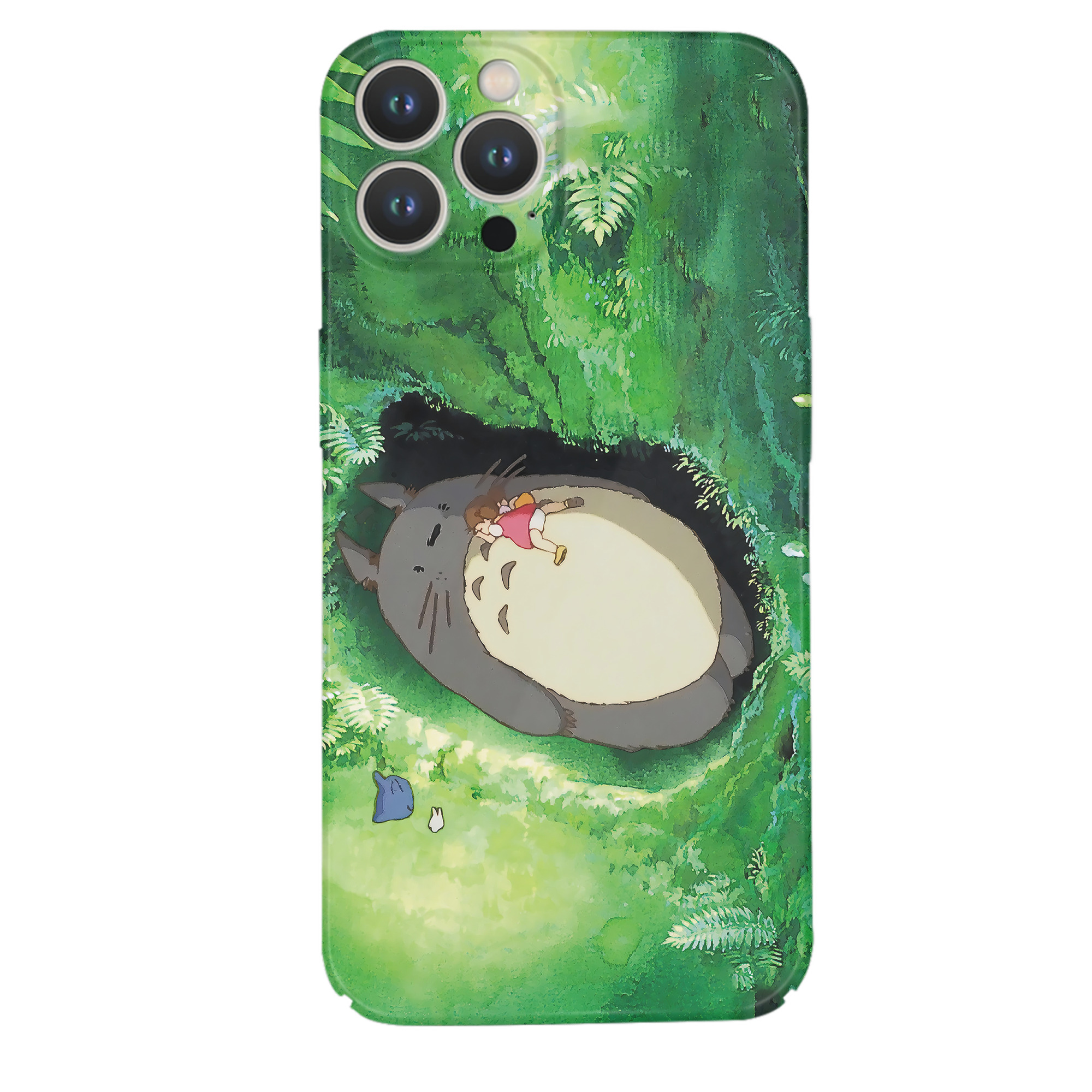 （画像用） となりのトトロ 草壁メイ 草壁サツキ My Neighbor Totoro Satsuki Kusakabe Mei Kusakabe 【iPhone 14シリーズ対応】ハードケース